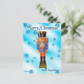 Duitse Nutcracker - pretkerst Briefkaart (Staand voorkant)