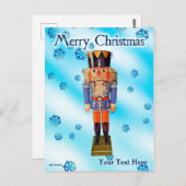 Duitse Nutcracker - pretkerst Briefkaart (Voorkant / Achterkant)