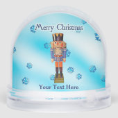 Duitse Nutcracker - pretkerst Sneeuwbol (Achterkant)