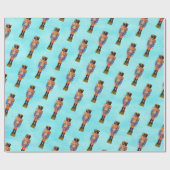 Duitse Nutkraker Cadeaupapier (Vlak)