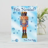 Duitse Nutkraker - Feliz Navidad (Staand voorkant)