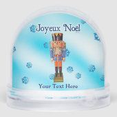 Duitse Nutkraker - Joyeux Noël Sneeuwbol (Achterkant)