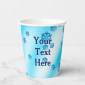 Duitse Nutkraker Papieren Bekers (Achterkant)