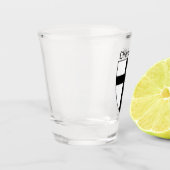 Duitse Orde (Ordenstaat) wapen Shot Glas (Links)