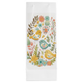 🐣 Duitse Oster Delight Wijn🌸Gift Bag Wijn Cadeautas (Achterkant)