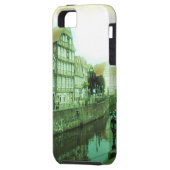 duitse oude stad Case-Mate iPhone case (Achterkant Links)
