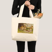  Duitse paasKaart Grote Tote Bag (Voorkant (product))
