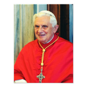 Duitse paus Benedictus Foto Afdruk