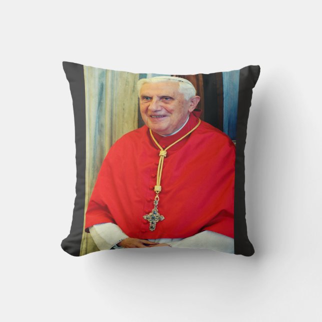 Duitse paus Benedictus Kussen (Voorkant)