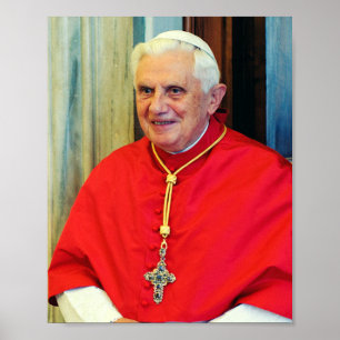 Duitse paus Benedictus Poster