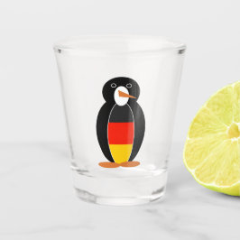 Duitse Pinguïn -- Deutsch Pinguin Shot Glas