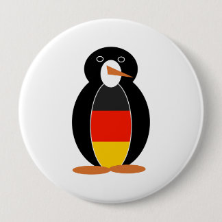 Duitse Pinguïn Ronde Button 4,0 Cm
