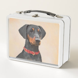Duitse Pinscher Schilderij Originele Dierenkunst