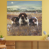 Duitse pointers canvas afdruk (Insitu (Woonkamer))