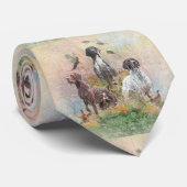 Duitse pointers met kort haar stropdas (Opgerold)