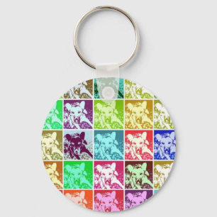 Duitse Pop-kunst Sleutelhanger