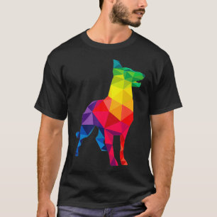 Duitse Regenboogvlag Shepherd Gay Pride LGBT LGBTQ T-shirt