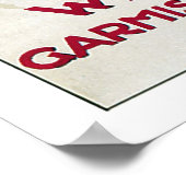 Duitse Road Race Ad Poster (Hoek)