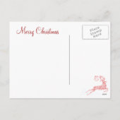 Duitse Santa Post Kaart (Achterkant)