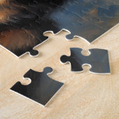 Duitse schaapherderpuppy legpuzzel (Zijkant)