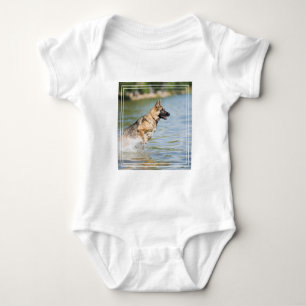 Duitse schaapherreepjes in water romper