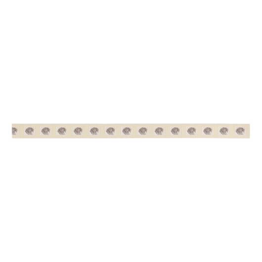 Duitse schilderkunst met horthaired pointer grosgrain lint (Voorkant)