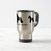 Duitse Schnauzer Travel Mug Reisbeker (Voorkant rechts)