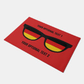 Duitse shades, aangepaste deurmatten (Schuin)