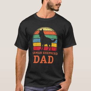 Duitse Shepherd Dad German Shepard Father Dog Pet T-shirt