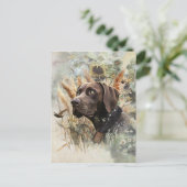 Duitse Shorthaired Pointer Briefkaart (Staand voorkant)