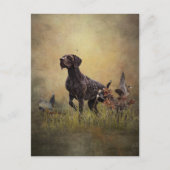 Duitse Shorthaired Pointer Briefkaart (Voorkant)