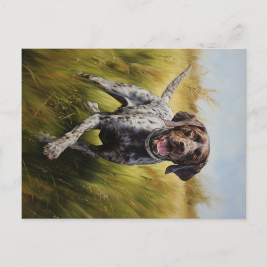 Duitse Shorthaired Pointer Briefkaart (Voorkant)