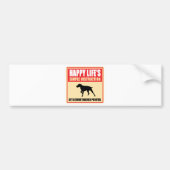 Duitse Shorthaired Pointer Bumpersticker (Voorkant)