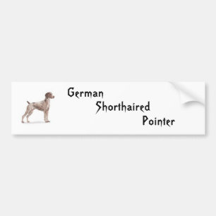 Duitse Shorthaired Pointer Bumpersticker