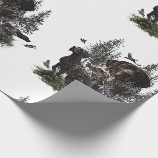 Duitse Shorthaired Pointer Cadeaupapier (Hoek)