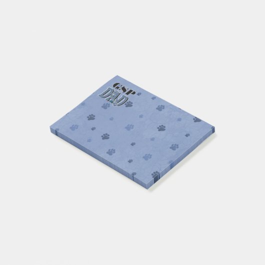 Duitse Shorthaired Pointer DAD Post-it® Notes (Schuin)