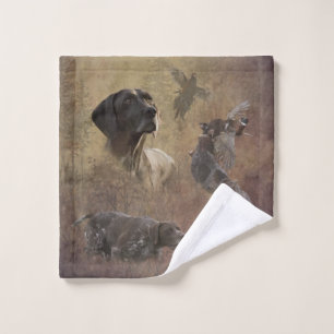 Duitse Shorthaired Pointer, Deutsch Kurzhaar Tapes Bad Handdoek