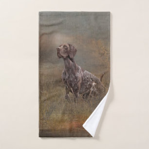 Duitse Shorthaired Pointer, Deutsch Kurzhaar Tapes Bad Handdoek