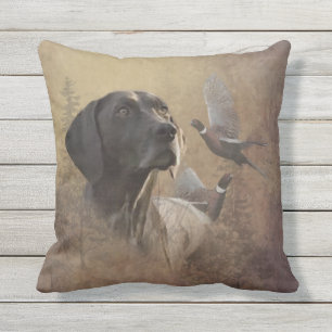 Duitse Shorthaired Pointer, Deutsch Kurzhaar Tapes Buitenkussen