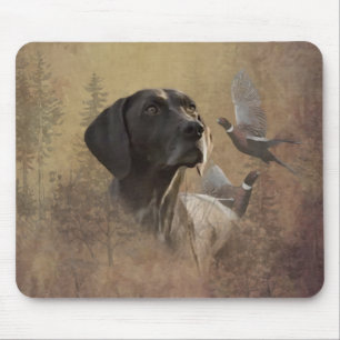 Duitse Shorthaired Pointer, Deutsch Kurzhaar Tapes Muismat