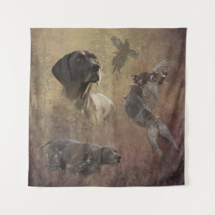 Duitse Shorthaired Pointer, Deutsch Kurzhaar Tapes Wandkleed