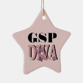 Duitse Shorthaired Pointer DIVA Keramisch Ornament (Rechts)