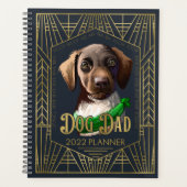 Duitse Shorthaired Pointer Dog Dad Funny 2022 Planner (Voorkant)