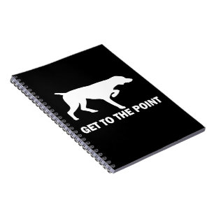 Duitse Shorthaired Pointer "Ga naar het punt" Notitieboek