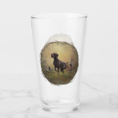 Duitse Shorthaired Pointer Glas (Achterkant)
