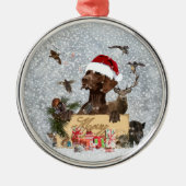 Duitse Shorthaired Pointer GSP Metal Ornament (Voorkant)