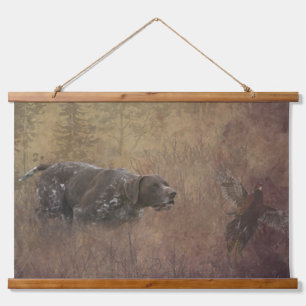 Duitse Shorthaired Pointer Hangend Wandkleed