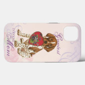 Duitse Shorthaired Pointer Heart mam Case-Mate iPhone Case (Achterkant (horizontaal))