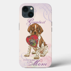 Duitse Shorthaired Pointer Heart mam iPhone 13 Hoesje