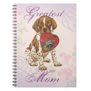 Duitse Shorthaired Pointer Heart mam Notitieboek
